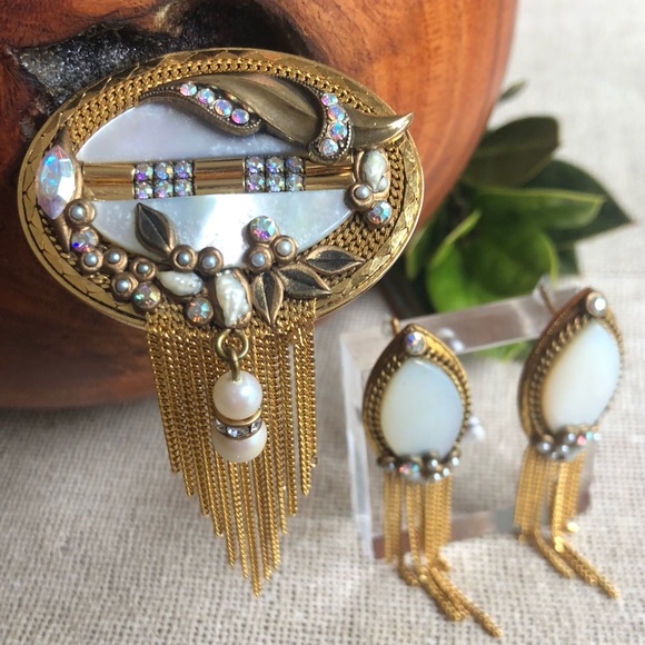 Vtg Marena Handmade W. German Demi Parure - Picture 11 of 16